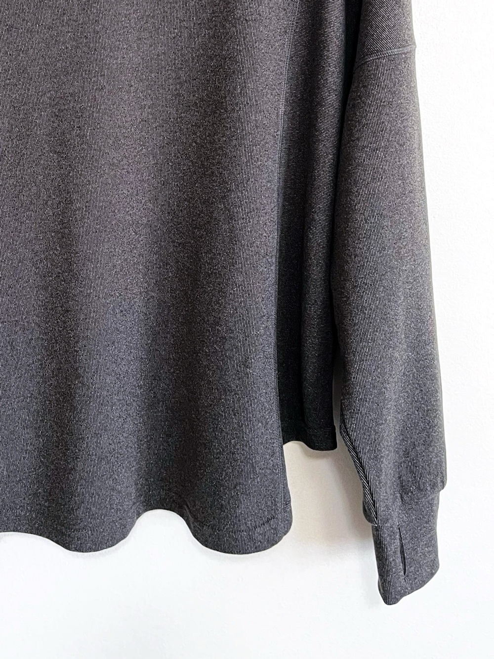 VARLEY Rainer Trainer Roll Neck Jumper Turtleneck Black Marl Medium - Picture 5 of 9